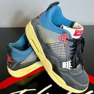 Nike Air Jordan 4 Retro Union Off Noir